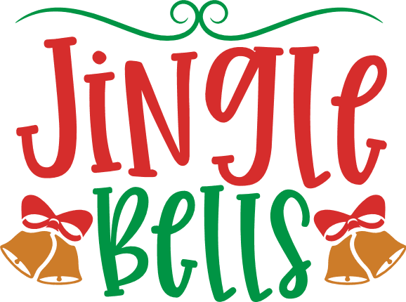 jingle bells, christmas free svg files - SVG Heart